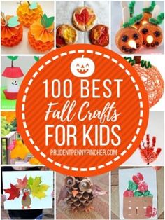 the top 100 best fall crafts for kids