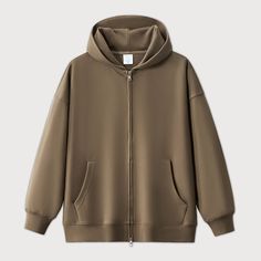 Oversize Zip Hoodie Fabric: 79.1%Cotton+20.29% Polyester Size: S, M, L, XL, 2XL Multiple Color Selections: Beige, Black, Drak Green, Gray, Light Blue, Light Blue, Dark Gray, Camel  Season: Spring, Fall, Winter Oversized Khaki Hooded Hoodie, Solid Relaxed Fit Hoodie Outerwear, Oversized Hooded Jacket With Drawstring Hood, Oversized Khaki Hoodie For Streetwear, Oversized Khaki Hooded Jacket For Streetwear, Oversized Khaki Long Sleeve Sweatshirt, Relaxed Fit Khaki Hoodie For Fall, Oversized Khaki Sweatshirt With Long Sleeves, Khaki Relaxed Fit Hoodie For Fall