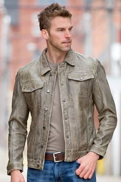 Lee Lambskin Leather Jacket Leather Shirt Men, Leather Shirts, Mens Leather Shirt, Leather Shirt Jacket, Western Leather, Leather Shirt