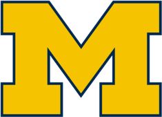 the michigan wolverines logo is shown in this file photo provided by the university of michigan