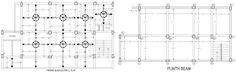 an architectural drawing showing the various sections of a building