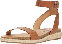 PRICES MAY VARY. Footbed Sandal Leather Upper Material Buckle Strap Espadrille Wrap Sandal Espadrille wrapped sandal