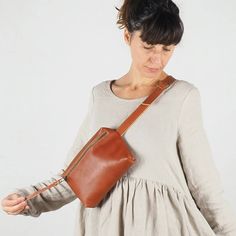 "Unique gift for Xmas ✨ Handmade with love. Genuine grain full soft leather." Handmade With Love