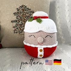 ABOUT PATTERN:
- detailed instructions and photos
- how to assemble all the parts to make this pillow
- all yarn parameters
- includes 19 pages
- more than 80 photos
- video of difficult moments
- printable PDF

LEVEL - Suitable for Beginners. But you need to know basic crocheting skills.
#christmasgiftideas #christmascrochetpatterns #crochetsanta #santapattern #crochetpillow #christmaspillow
#crochetxmas