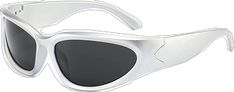 Silver Sunglasses With Mirrored Lenses, Silver Tinted Plastic Sunglasses, Silver Mirrored Sunglasses In Plastic, Silver Mirrored Plastic Sunglasses, Silver Sunglasses With Mirrored Lenses In Polycarbonate, Silver Polycarbonate Sunglasses With Uv Protection, Silver Mirrored Lenses Sunglasses In Polycarbonate, Silver Plastic Sunglasses With Uva Protection, Sunglasses Women Fashion