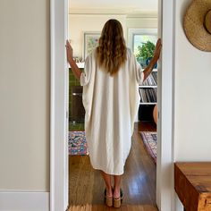 Flowing kaftan handmade in California from orgabic hemp. Oversized Tunic For Loungewear, Bohemian Linen Kaftan With Relaxed Fit, Oversized Linen Bohemian Kaftan, Oversized Linen Bohemian Tunic, Oversized Bohemian Linen Tunic, Oversized Bohemian Tunic For Daywear, Oversized Beige Tunic For Daywear, Oversized Lagenlook Tunic For Loungewear, Oversized Bohemian Long Linen Dress