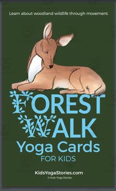 This resource is wonderful to get kids learning about the wildlife!This set of Forest Walk Yoga Cards for Kids will help your students learn through movement either at home, in the classroom, or in a studio.Included in this deck of Forest Walk Yoga Cards for Kids- A card with an index- Tips to teach yoga- 20 cards illustrating the yoga poses- 20 matching forest walk cardsThe index indicates the order in which the yoga poses are to be used to flow from one pose to the next. There is mul Outdoor Learning Activities, Forest School Activities, Yoga Kids, Yoga Story, Nature Education, Yoga Cards, Forest Walk, Home Classroom, Nature School