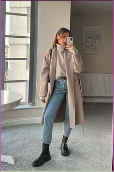 10 Winter Outfits, Ankle Boots With Jeans, Fall Winter Fashion Trends, Chic Winter Outfits, Fashion Trends Winter, Cold Weather Outfits