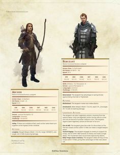 an image of a character sheet for the elder scrolls