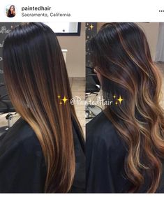 Hair W Highlights, Best Hair Dye, Brown Ombre Hair, Brown Hair Dye, Hair Color Highlights, Balayage Brunette