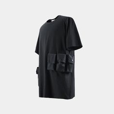 Black Techwear Shirt Techwear Shirt, Black Techwear, Outdoor Fashion, Asymmetrical Design, Shirt Collection, Love Fashion, Shirts Tops, Shop Now, Technology