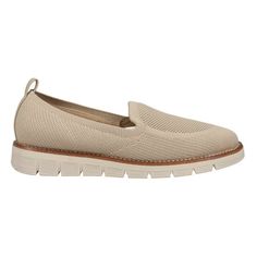 Anything is possible when you're comfortable in the Easy Spirit Valina casual shoes. The Valina lightweight shoe features a slip-on silhouette, breathable upper and a removable footbed. Size: 6.5.  Color: Beige.  Gender: female.  Age Group: adult. Womens Low Heels, Flat Dress Shoes, Slip On Flats, Casual Dress Shoes, Easy Spirit, Casual Flat Shoes, Light Weight Shoes, Beige Shoes, Anything Is Possible