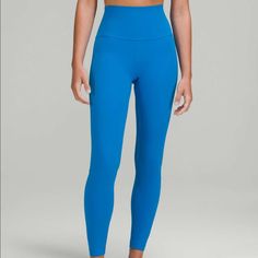 Nwt Lululemon Align High-Rise Pant 28" Color Is Poolside Blue Size 14 If You’re New To Poshmark, Use My Code Luludeals When Creating An Account To Save $10! Lululemon Collection, Lulu Leggings, Lululemon Align Leggings, Lululemon Align Pant, Lululemon Pants, Lululemon Align, Blue Leggings, High Rise Pants, Really Cute Outfits