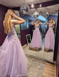 Rapunzel Prom Dress Tangled Disney Style, Grad Dresses Corset Top, Speak Now Prom Dress, Floral Corset Prom Dress, Lilac Corset Dress, Purple Flower Prom Dress, Prom Dresses Corset Top, Purple Corset Prom Dress, Enchanted Forest Prom Dresses