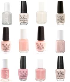 Essie Spaghetti Strap, Marshmallow Nail Polish, Nail Polish Cake, Essie Marshmallow, Wedding Nail Polish, Nagel Art, September Colors, My Bubble