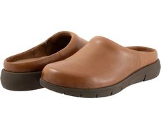 SoftWalk Andria | Zappos.com Brown Synthetic Slippers With Arch Support, Comfortable Slides With Rubber Sole And Round Toe, Brown Leather Slippers With Arch Support, Comfortable Slip-on Mules With Cushioned Footbed, Leather Slip-on Slippers With Cushioned Footbed, Classic Synthetic Slippers With Leather Footbed, Comfortable Round Toe Mules With Cushioned Footbed, Comfortable Slip-on Slides With Rubber Sole, Comfortable Cushioned Round Toe Mules