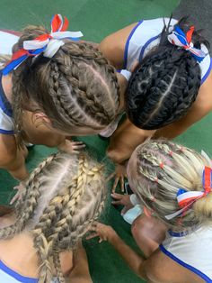 Cute Cheer Hairstyles, Running Hair, Running Hairstyles