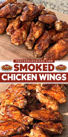 Add this easy spring recipe to your Memorial Day dinner menu! A smoked chicken wings recipe that's simple to prep and packed with flavor. This crispy, delicious summer grilling idea will be a hit with everyone! Smoked Chicken Wings Recipe, Chicken Wing Seasoning, Smoked Wings, Simple Appetizer, Grilling Ideas