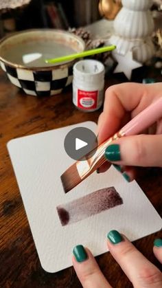 4.4K views · 478 reactions | Gingerbread houses! Simple and fun holiday card idea! 

Watercolor @artbywaiyi (shadowwood)
Bleedproofwhite @drphmartins 
Brushes @kristythepainter discount code in bio
Paper #potentate 

.
.
.
.
.
#holidaycards #handmadecards #gingerbreadart #artreels #watercolorartist #bleedproofwhite #artreel #gingerbreadhouse #watercolorartwork | Kristine Brown Houses Simple, Fun Holiday Cards, Watercolor Christmas Cards, Art Water, Gingerbread Houses, Watercolor Christmas, Winter Party, Christmas Tags, Painting Lessons