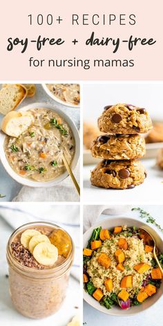 Dinner Dairy Free, Mspi Recipes, Dairy Free Cooking, Dairy Free Protein, Dairy Free Breastfeeding, Breastfeeding Snacks, Dairy Free Soy Free