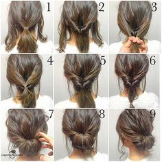 Low Bun With Layered Hair, Low Buns, Fishtail Braid, Peinados Fáciles Para Cabello Corto, Low Bun, Penteado Cabelo Curto, Hair And Beauty, Bridesmaid Hairstyles, Hair Images