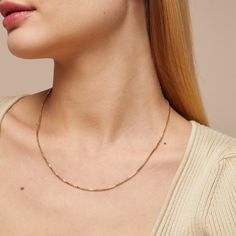 Box Chain Necklace is excellent choice for all women who feel young and want to pamper themselves with the privilege of holding the the elegancy of gold. - Made in 14k Solid Gold- Chain Width, 1.80 mm / 0.07 inches- Thickness, 1.80 mm / 0.07 inches- Chain length, 45 cm / 17.71 inches - This product comes with iconic Norm Jewels gift box Neck Stack, Luxury Jewelry Brands, Box Chain Necklace, Feel Younger, Solid Gold Chains, Gold Box, Gold Piece, Box Chain, Timeless Classic