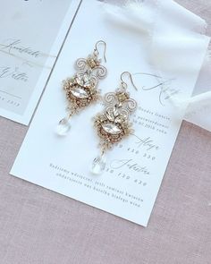 Custom order for PeacebyNature only Gold and blush boho | Etsy Gold Embellished Wedding Jewelry, Handmade Rose Gold Bridal Earrings For Wedding, Elegant Handmade Crystal Earrings For Wedding, Elegant Handmade Crystal Wedding Earrings, Handmade Gold Crystal Earrings For Wedding, Boho Bridal Earrings, Pearls Hair, Boho Bridal Jewelry, Boho Wedding Jewelry