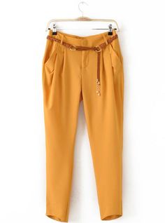 http://www.udobuy.com/goods-252.html  shop price:44 Harem Trousers, Sweater Weather, Mustard, Slim Fit, Yellow