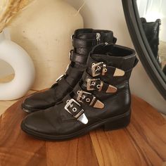 Size 6. Worn Marc Fisher, Bootie Boots, Ankle Boots, Size 6, Women Shoes, Boots, Women Shopping, Black, Color