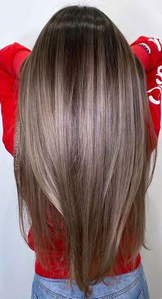 9 Beautiful Dark Hair Color Ideas and Hairstyles Light Brunette All Over Color, Trending Balayage Hair, Cool Brown Hair With Highlights Balayage, Hair Refresh Ideas, Spring Hair Color Ideas For Brunettes Straight, Fall Hair Colors Straight, Brown Hair With Highlights Cool Tone, Haircolors Trends 2024, Cool Tone Dark Blonde