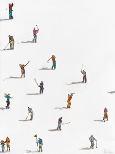 several people are skiing on the snow covered ground, and one person is holding ski poles