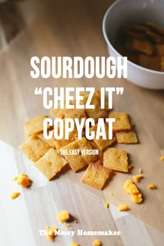 cheez it copycat the messy homemader