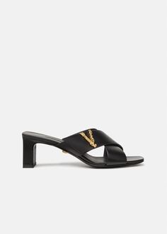 Versace Shoes Women, Dream Heels, Fashions Designs, Versace Heels, Versace Sandals, Black Sandals Flat, Denim Sandals, Yellow Sneakers, Luxury Designer Shoes