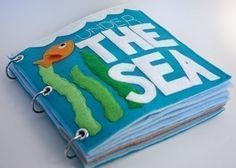 a book with the words under the sea written on it