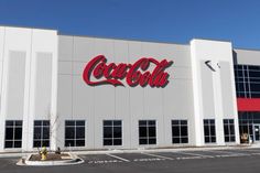 the exterior of a coca cola store