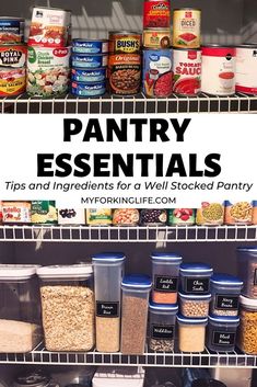 pantry essentials tips and ingredients for a well stocked pantry