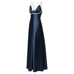 Beaded Trim Gown - Women - Ready-to-Wear | LOUIS VUITTON ® Prom Dress Silk Satin, Vintage Louis Vuitton Dress, Beaded Silk Dress, Louis Vuitton Women Clothes, Vestidos Louis Vuitton, Louis Vuitton Gown, Louis Vuitton Dresses, Lv Dress, Louis Vuitton Outfit