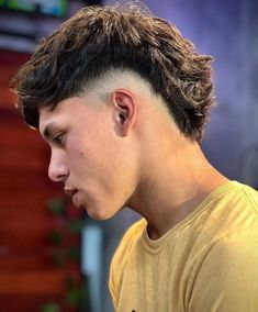 Soft Mohawk Mens, Mullet No Fade, Skin Fade Mohawk, Mullet Skin Fade, Burst Fade Textured Fringe, Faded Mohawk Men, Long Burst Fade, Burst Fade Mohawk Curly Hair, Skin Fade Mullet