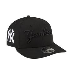 Rep your favorite team in all its glory with the New Era Yankees Felt 9FIFTY Cap. Made with ultra-soft and lightweight fabric, this cap keeps you looking fresh, stylish, comfy, and ready for the game. Prove that you’re a loyal Yankees supporter at heart with the New Era Yankees Felt 9FIFTY Cap. Sports Fan Baseball Cap With Flat Brim For Streetwear, Sporty Fitted Cap With Team Logo, Sporty Fitted Hat With Team Logo, Black Baseball Cap With Curved Visor For Fan Gear, Sporty Snapback Hat With Flat Bill For Fans, Sporty Snapback Hat Visor For Fans, Sporty Snapback Visor Hat For Fans, Casual Baseball Cap With Team Logo For Sports Events, Sporty Snapback Hat With Team Logo For Fans