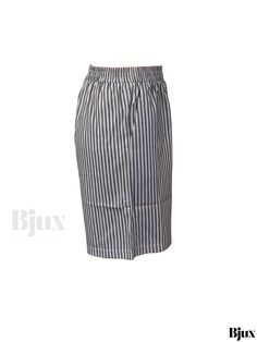 Bjux - Womens Summer Casual Elastic Waist Shorts with Striped Dual Pockets Stretch Bottoms With Built-in Shorts For School, Spring School Bottoms In Short Style, Spring Season School Bottoms In Short Style, Elastic Stretch Shorts For School, School Bottoms With Built-in Stretch Shorts, Stretch Short Length Bottoms For School, Summer School Bottoms With Pockets, Spring School Bottoms Short Length, Spring School Short Bottoms