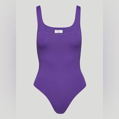 Xs Electric Violet New With Tags Purple Body Suit, Raven Costume, Lsu Game, Purple Bodysuit, Tank Bodysuit, Purple Tank, Body Suit, Color Purple, Violet