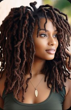 Nigerian Tattoo Ideas For Women, Unique Black Hairstyles, Hairstyle Tips, Beautiful Locs, Beautiful Dreadlocks, Faux Locs Hairstyles, Unique Women, Dreadlock Hairstyles, Natural Hair Inspiration