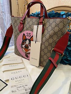 (eBay) Find many great new & used options and get the best deals for HOT! Authentic Gucci 473887 GG Supreme & Leather Bosco Small Tote Shoulder Bag at the best online prices at eBay! Free shipping for many products! Gucci Shoulder Bag With Logo And Top Handle, Designer Gucci Shoulder Bag With Logo, Gucci Shoulder Bag With Logo For Daily Use, Designer Gucci Tote Shoulder Bag, Designer Gucci Shoulder Bag For Daily Use, Designer Shoulder Bag For Gift, Designer Gucci Bag, Luxury Logo Bags As Gifts, Gucci Leather Shoulder Bag Perfect For Gifts