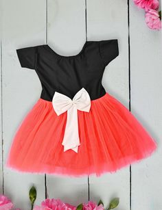 black baby girls mikey mouse cotton blend frock its hand made product Netted Short Frocks For Women, Baby Net Frocks Designs, Net Frocks For Kids Party Wear, Baby Girl Frock Designs Parties, Net Frocks, Baby Frock Patterns Party Wear Net, Cotton Frock, Party Wear Frocks, Tulle Tutu Dress