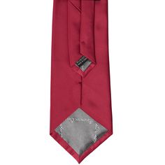 Introducing our crimson red clip-on tie, offering the perfect blend of style and convenience for uniform wear, formal occasions and any business wardrobe. Don't be turned away by the pre-tied style. The knot looks realistic when worn, and you'll certainly appreciate how easy it is to clip on and go. This slightly lighter shade of burgundy is also available in pocket squares and other tie styles. Getting down the details, we made this tie in a traditional length and width. At 20-inches long, it s Adjustable Standard Tie For Semi-formal Occasions, Burgundy Standard Tie For Business, Classic Burgundy Ties For Business, Burgundy Semi-formal Suit And Tie Accessories, Classic Burgundy Suit And Tie Accessories For Business, Burgundy Business Tie, Classic Burgundy Suit And Tie Accessories For Formal Occasions, Elegant Burgundy Suit And Tie Accessories For Business, Red Ties For Black-tie Events