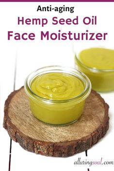 DIY Anti-aging Hemp Seed Oil Face Moisturizer. It helps to get rid of dry skin, dark spots and scars. It has antibacterial property and also helps to reduce fine line and wrinkles. Click to get full recipe. #diyfacecream #facemoisturizerfordryskin #facecreamsforwrinkles #facecreamforoilyskin #facecarewrinkles #facecream #facemoisturizer #facemoisturizerdiy #sheabutter #hempseedoil #darkspots #wrinklesskin #diy #aginggracefully #aging #agingskin #antiaging #antiagingskincare #antiinflammatory Frankincense Anti Aging, Get Rid Of Dry Skin, Diy Face Moisturizer, Cream For Oily Skin, Diy Anti Aging, Baking Soda Shampoo, Oil Skin Care, Hemp Seed, Oil Moisturizer