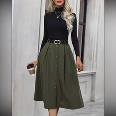 Business Professional Outfits, Business Formal Dress, Professional Outfits Women, Business Casual Outfits For Work, Women Skirts, Modest Clothing, Professional Attire, Professional Dresses, Mode Inspo