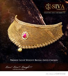 Siva Jewellers Madurai 📲9655143443 Visit our Showroom for more unique Jewellery Designs!! Special Offer Available 🎉 https://www.sivajewellers.com #goldnecklace #goldjewelry #accessories #specialoffer #jewellerydesign #trending #recent #fbviral #fbpost #facebooktrending #jewelleryshopMadurai #choker #fancynecklace #fashionjewellery #weddingjewellery #bridaljewellery #ramnad #devakottai #Karaikudi #BNI #madurai #goldchoker #chokerdesigns #LatestNecklaceDesign #jewellerydesign Latest Necklace Design, Choker Designs, Fine Gold Jewelry, Fancy Necklace, Types Of Gold, Madurai, Unique Jewelry Designs, Gold Choker, Jewellery Designs