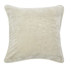 a white pillow on a white background