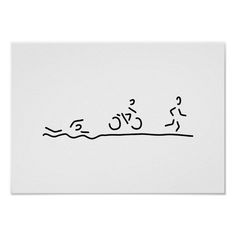 a black and white drawing of a person swimming in the water with words above it